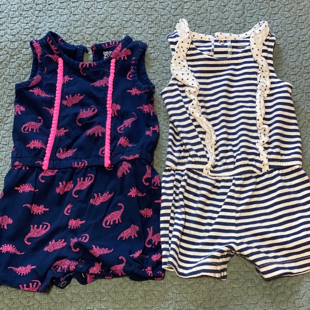 4 Carter rompers